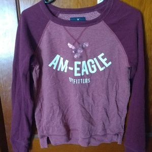 Red American Eagle Sweatshirt